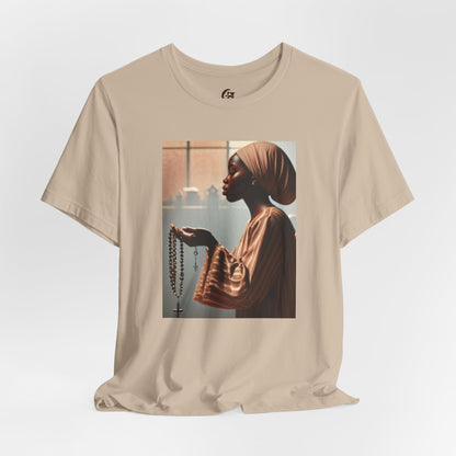 Women's Spiritual Serenity Jersey Tee - Faith & Reflection