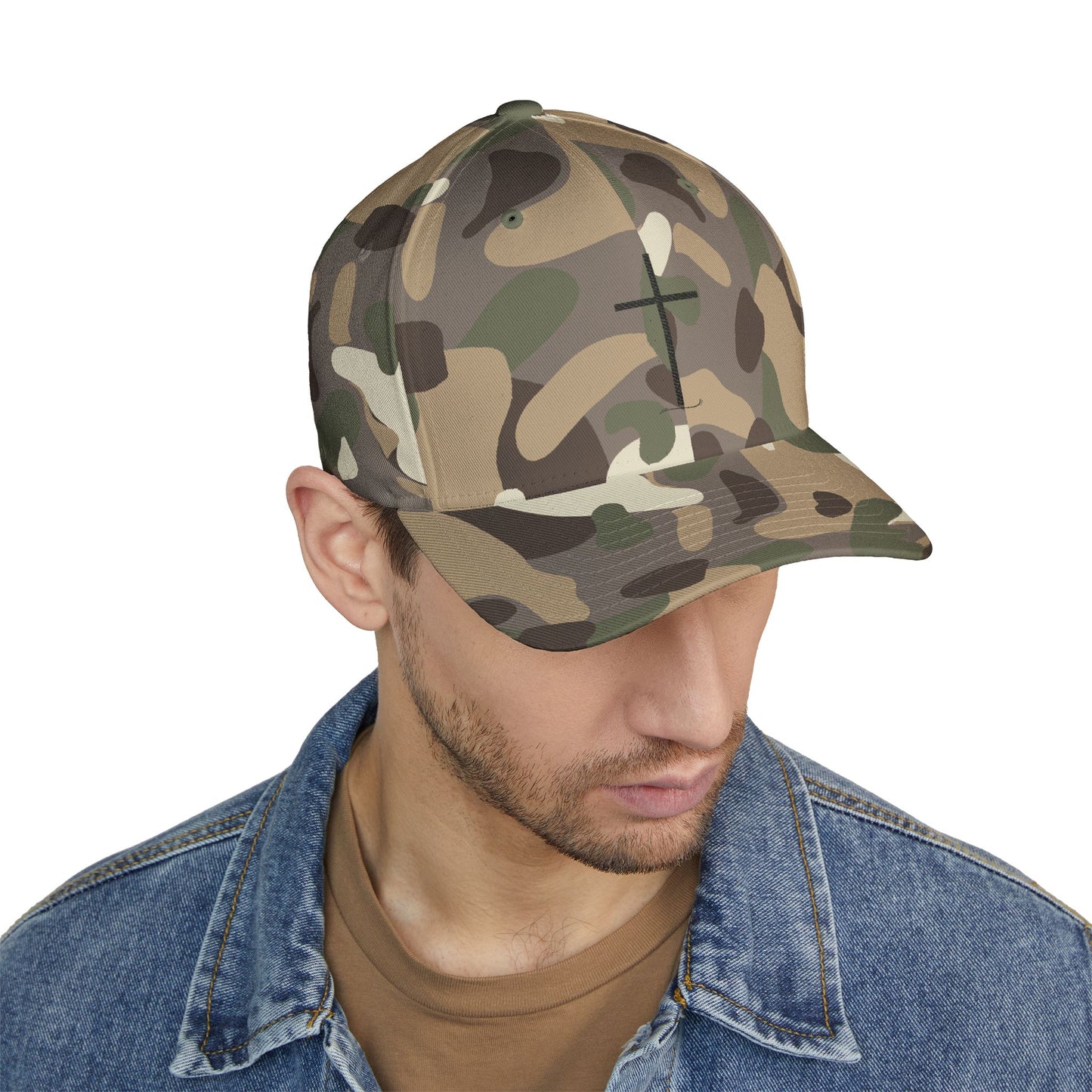 Cross Faith Cap - Closed-Back Structured Baseball Hat