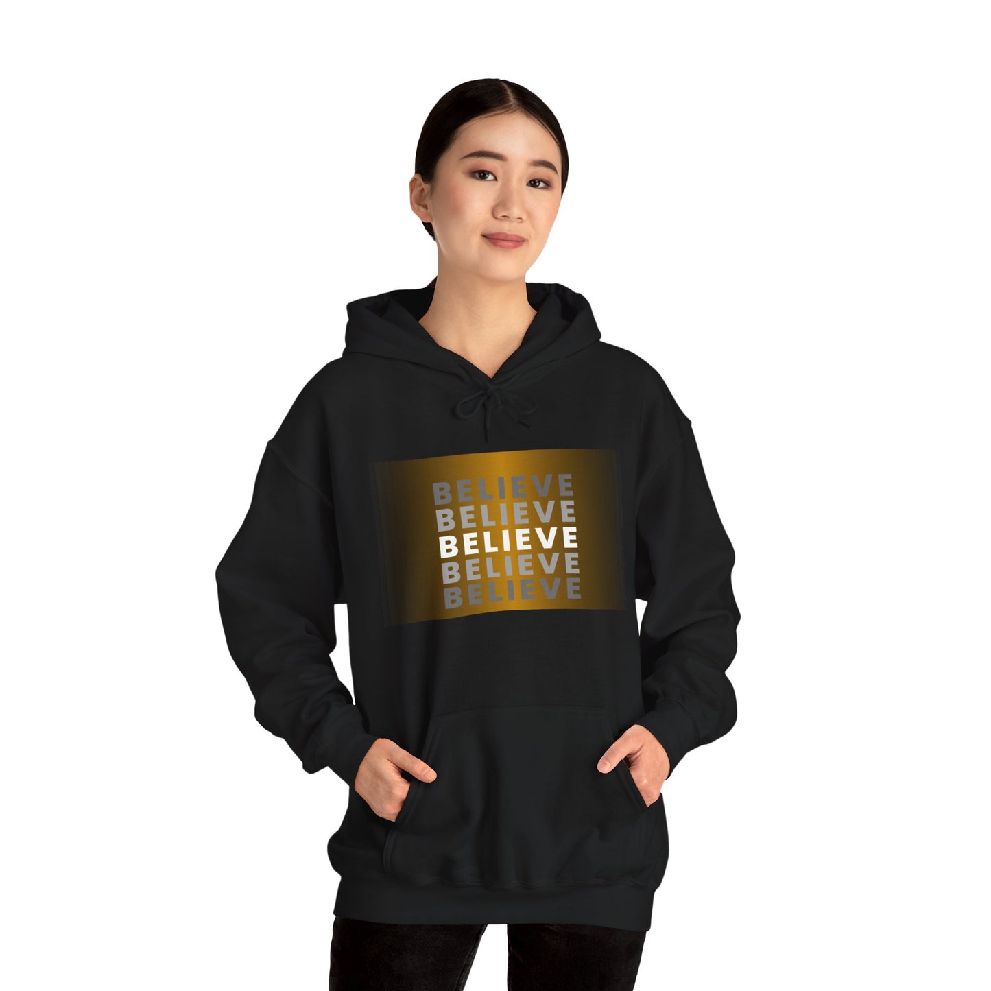 Unisex Hooded Sweatshirt - Believe