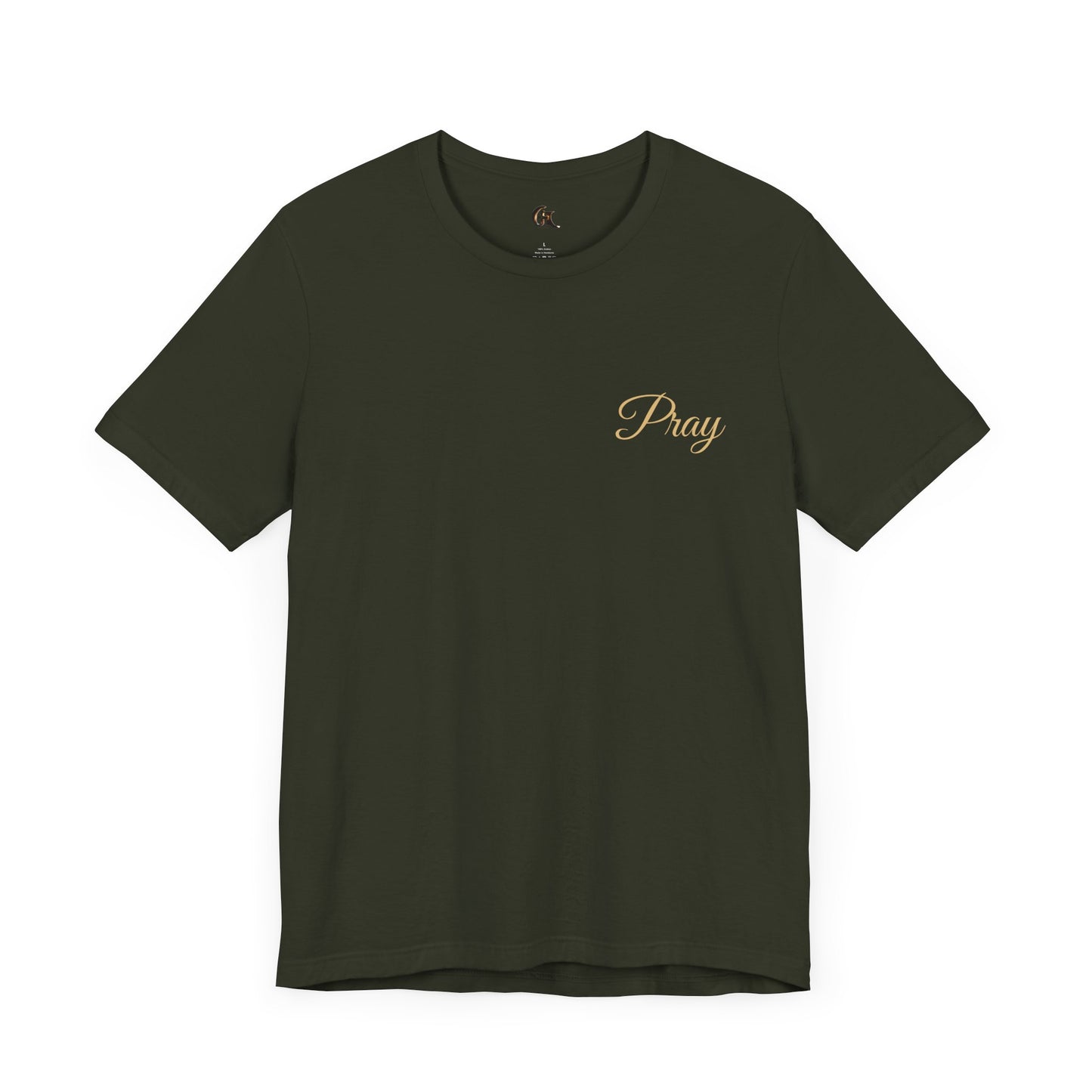 Pray Unisex Jersey Tee - Faith-Inspired Short Sleeve Shirt