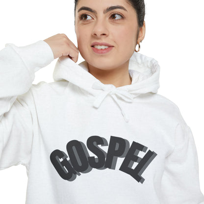 Gospel Unisex Garment-Dyed Hoodie - Casual Comfort for Faith-Inspired Style