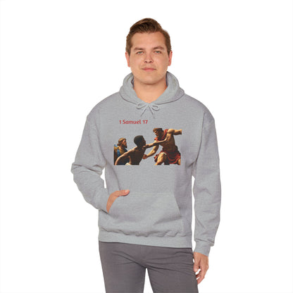 David and Goliath Unisex Hoodie - 1 Samuel 17