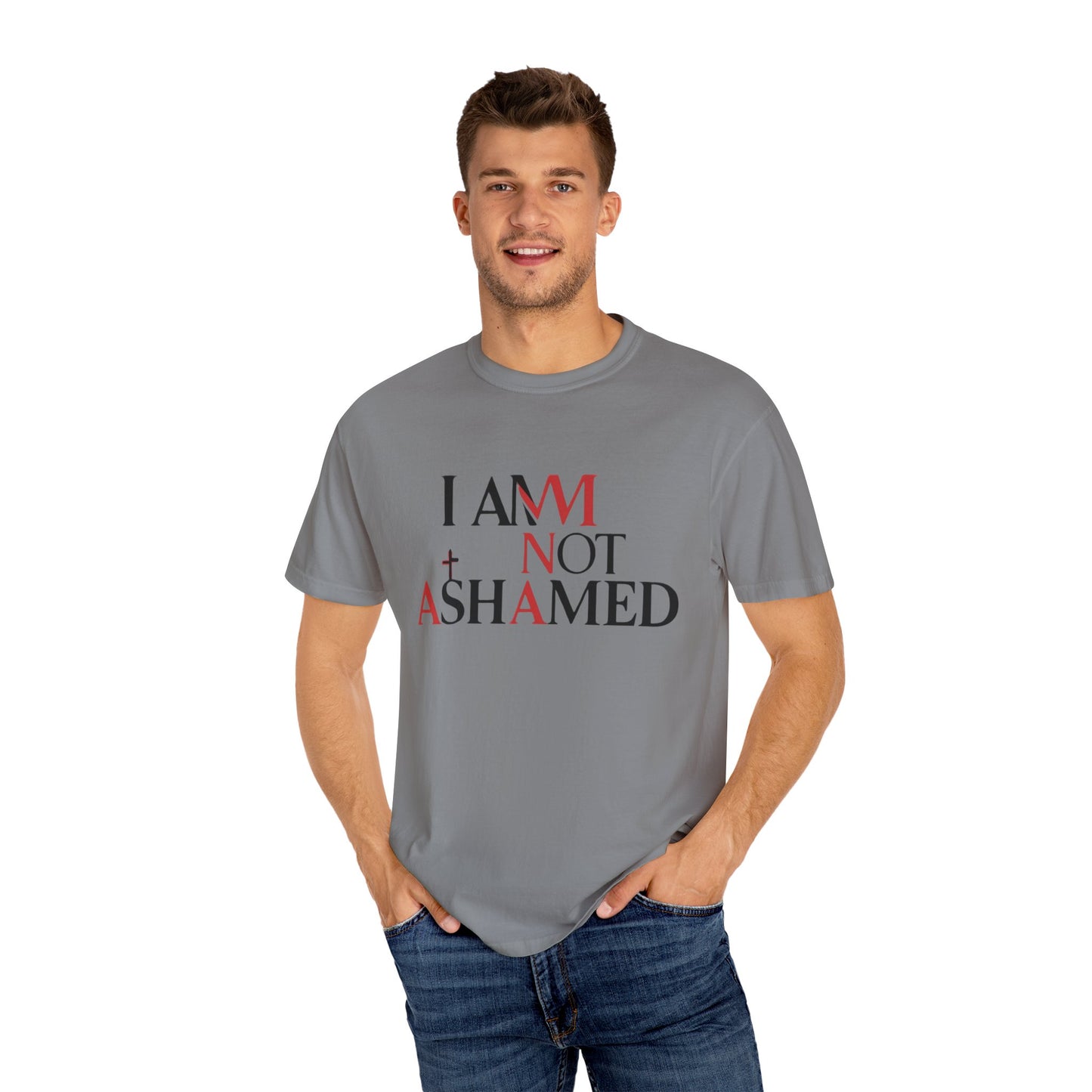 Faith-Inspired Unisex T-Shirt - "I AM NOT ASHAMED"