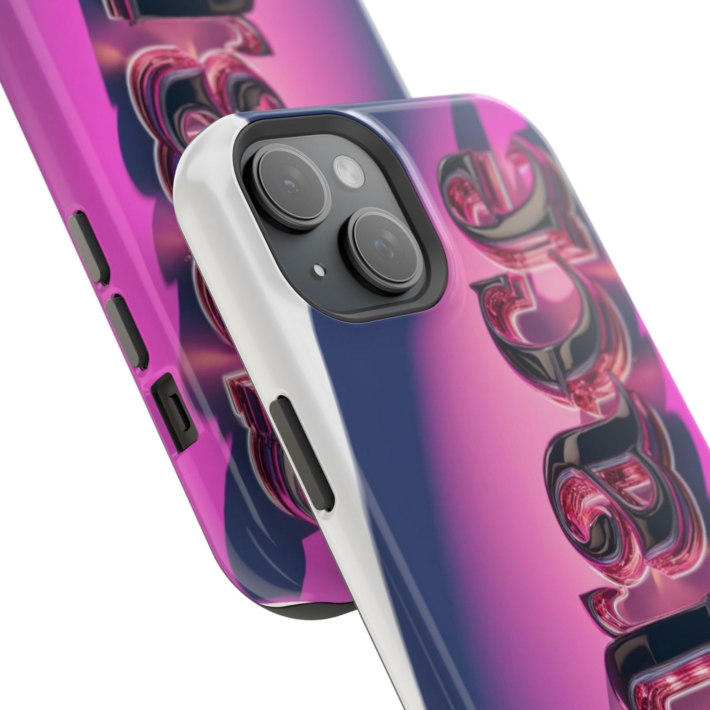 Magnetic iPhone Case - 'Grace' Design for Stylish Protection