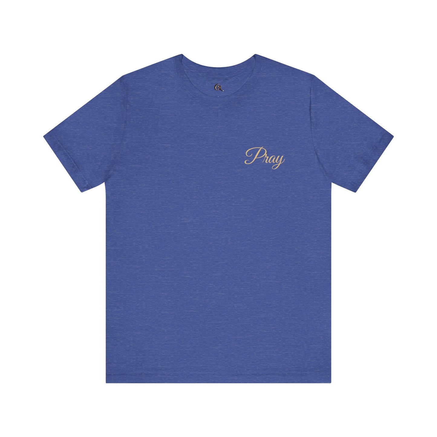 Pray Unisex Jersey Tee - Faith-Inspired Short Sleeve Shirt