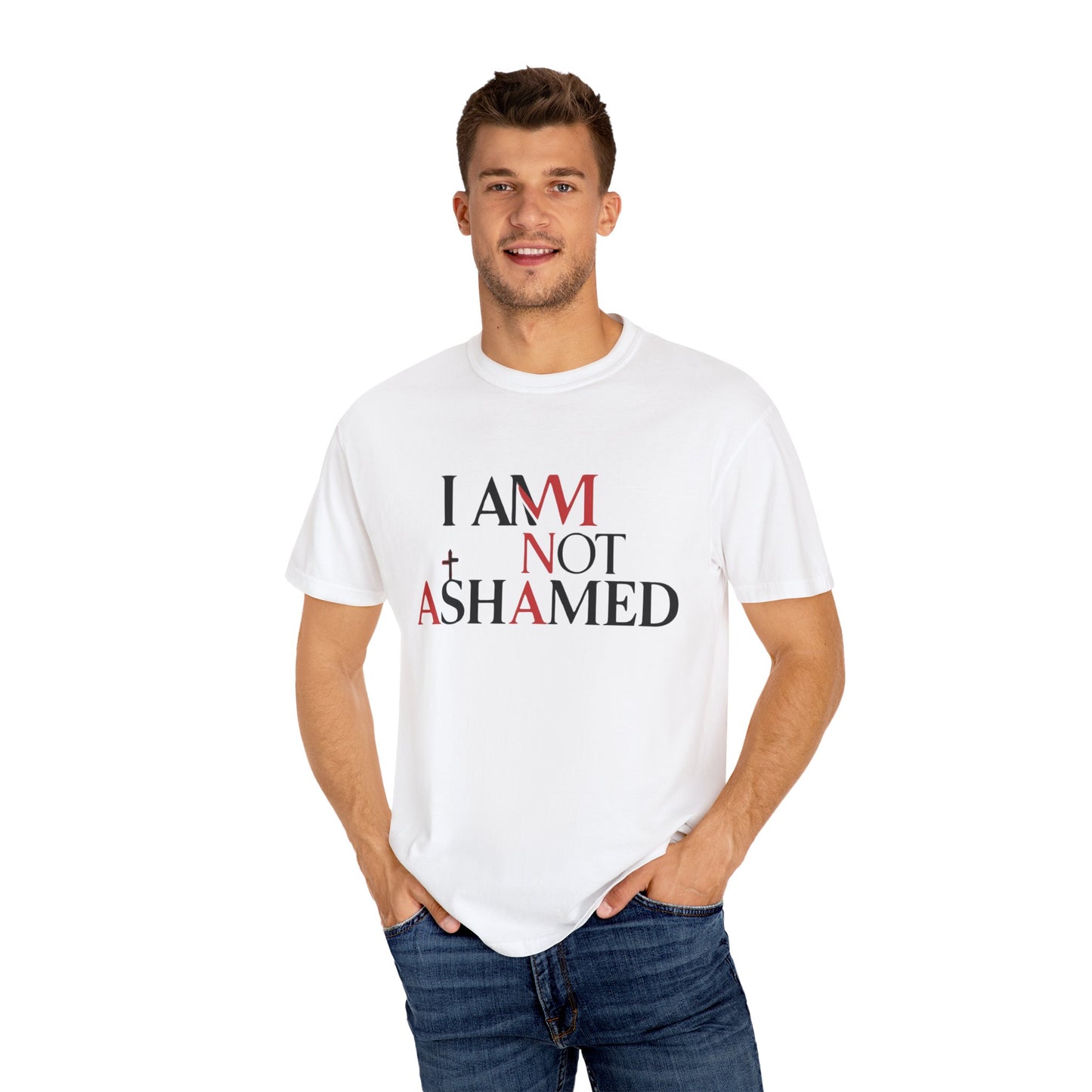 Faith-Inspired Unisex T-Shirt - "I AM NOT ASHAMED"