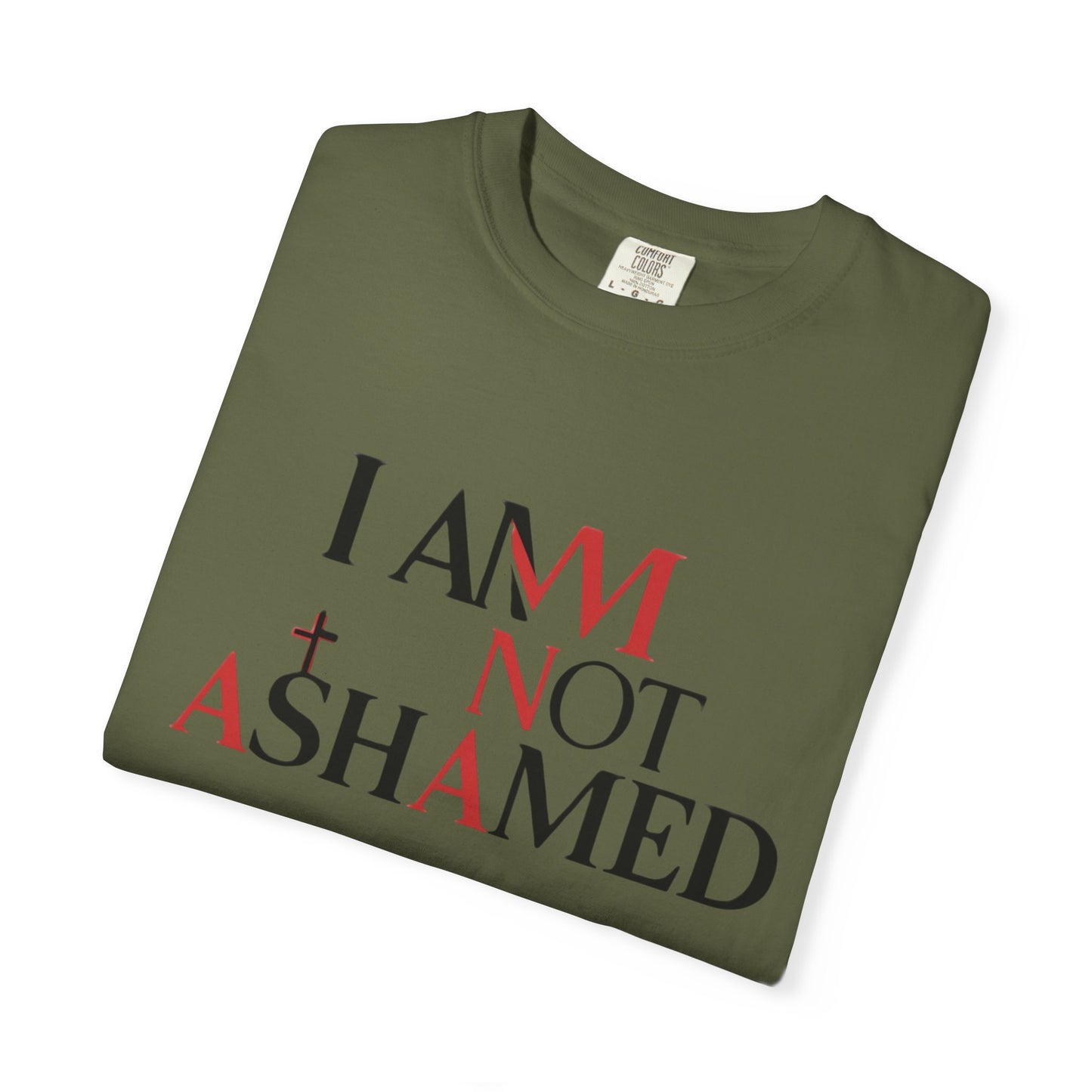 Faith-Inspired Unisex T-Shirt - "I AM NOT ASHAMED"