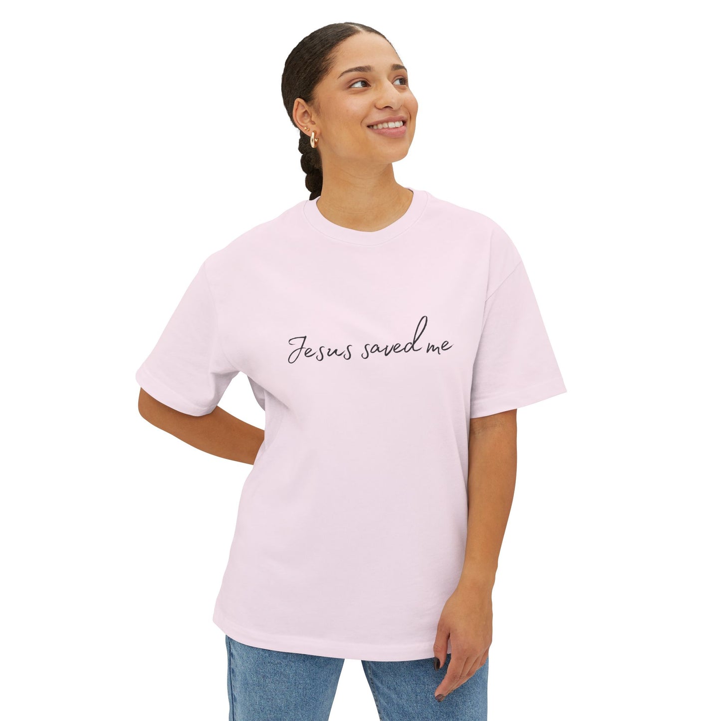 Jesus Saved Me Unisex Tee | Faith-Inspired