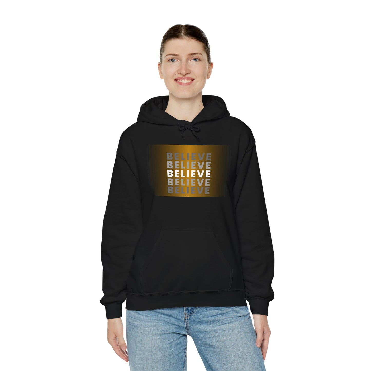 Unisex Hooded Sweatshirt - Believe