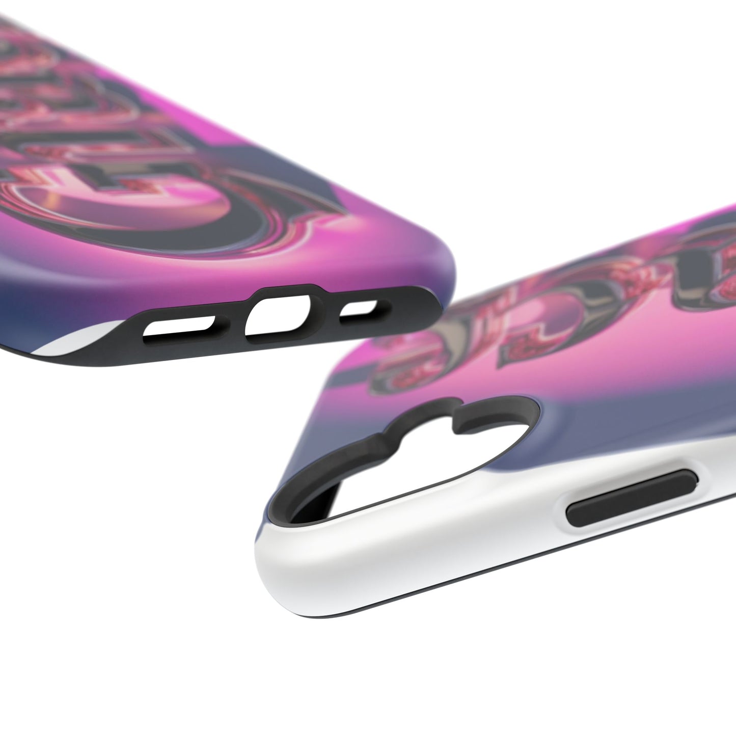 Magnetic iPhone Case - 'Grace' Design for Stylish Protection