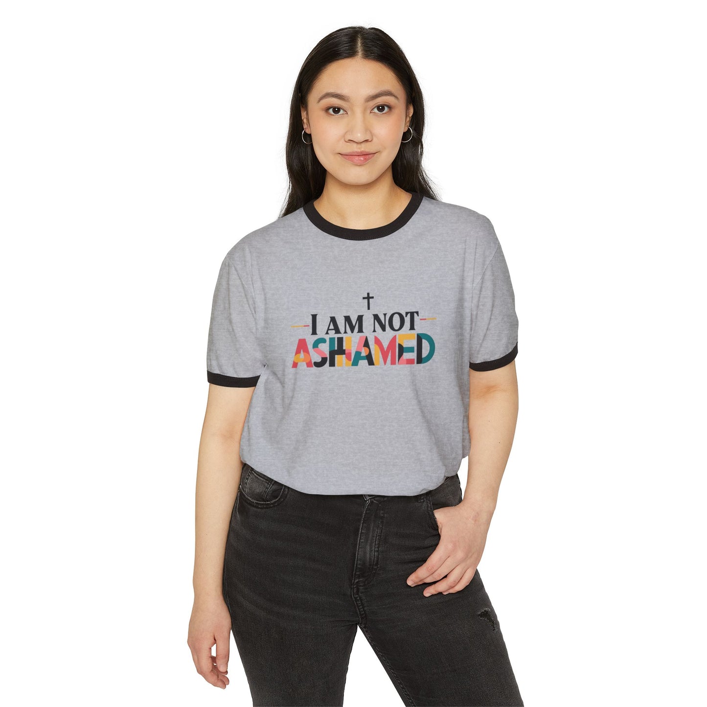 Women's Cotton T-Shirt - I Am Not Ashamed