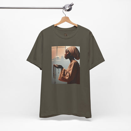Women's Spiritual Serenity Jersey Tee - Faith & Reflection