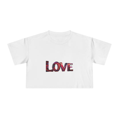 Love - Women's Crop Tee