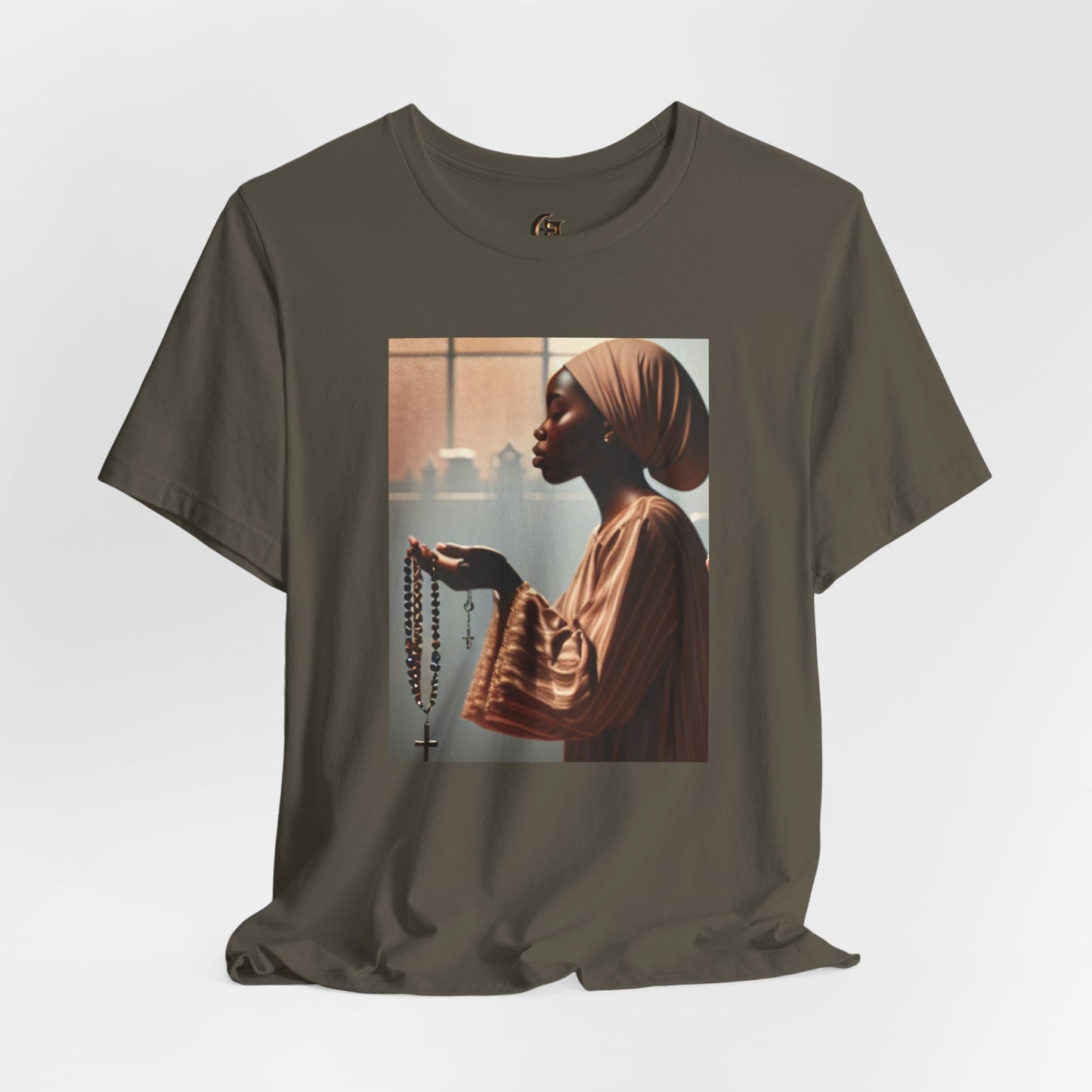 Women's Spiritual Serenity Jersey Tee - Faith & Reflection