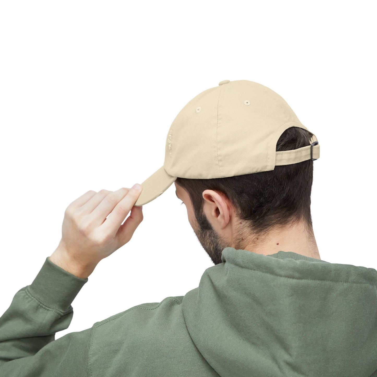 Unisex Vintage Cross Cap - Casual Faith-Inspired Hat