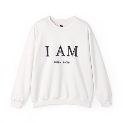 Women's Inspirational I AM Crewneck Sweatshirt -John 8:58