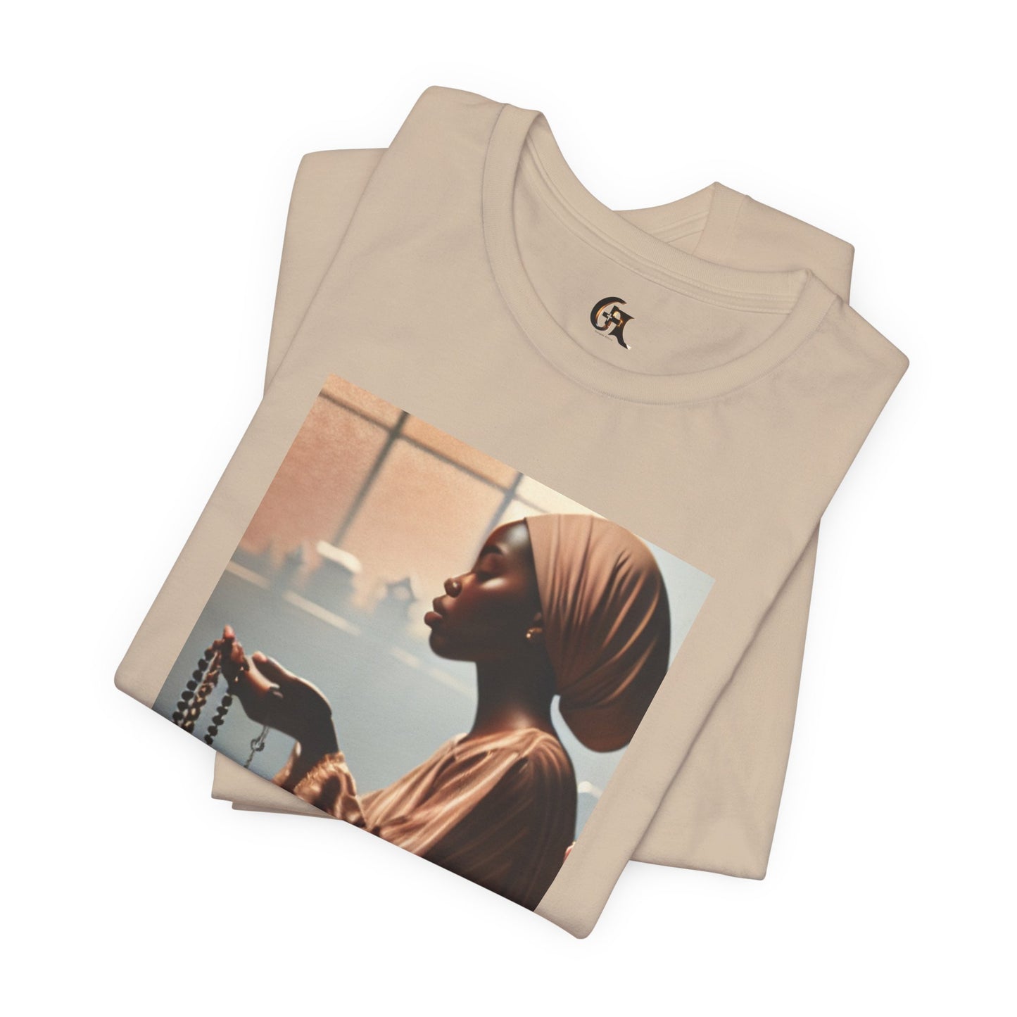 Women's Spiritual Serenity Jersey Tee - Faith & Reflection