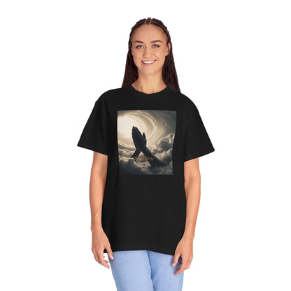 Praying Hands Unisex Garment-Dyed T-Shirt - Spiritual for Everyday Wear