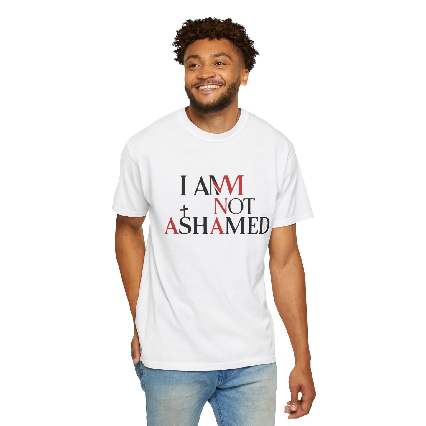 Faith-Inspired Unisex T-Shirt - "I AM NOT ASHAMED"