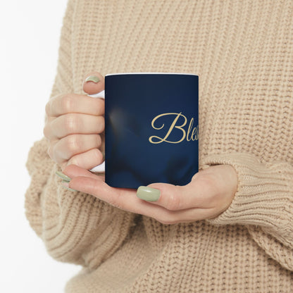 Blessed Ceramic Mug - Inspirational Coffee Cup 11oz & 15oz