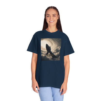 Praying Hands Unisex Garment-Dyed T-Shirt - Spiritual for Everyday Wear