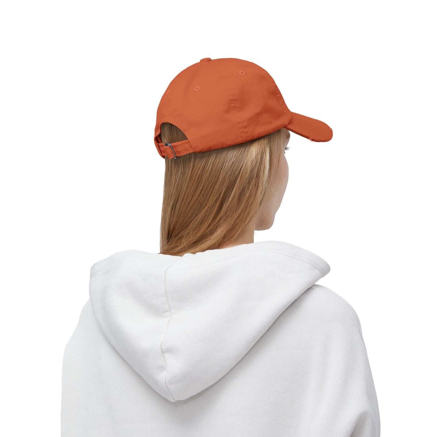 Unisex Vintage Cross Cap - Casual Faith-Inspired Hat