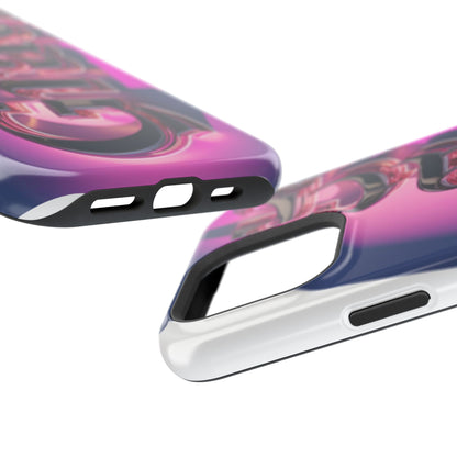 Magnetic iPhone Case - 'Grace' Design for Stylish Protection