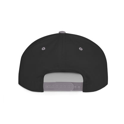 Religious Flat Bill Snapback Cap - 'Jesus Is Lord'