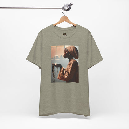 Women's Spiritual Serenity Jersey Tee - Faith & Reflection