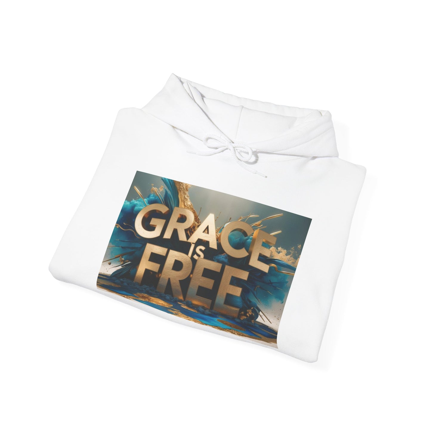 Grace is Free Unisex Hooded Sweatshirt - Inspirational Casual Wear