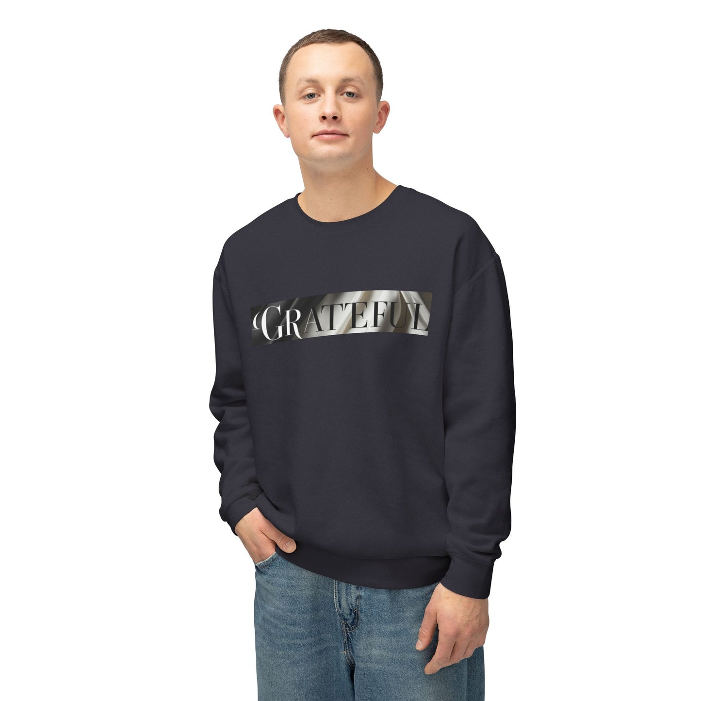 Unisex Lightweight Grateful Sweatshirt