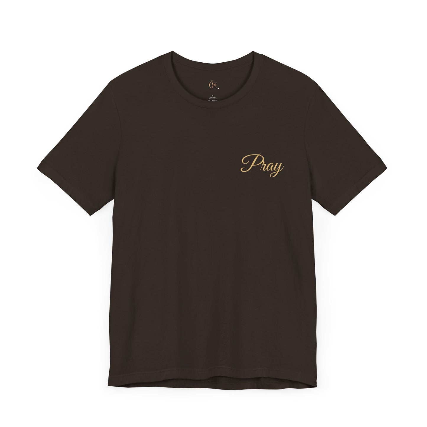 Pray Unisex Jersey Tee - Faith-Inspired Short Sleeve Shirt