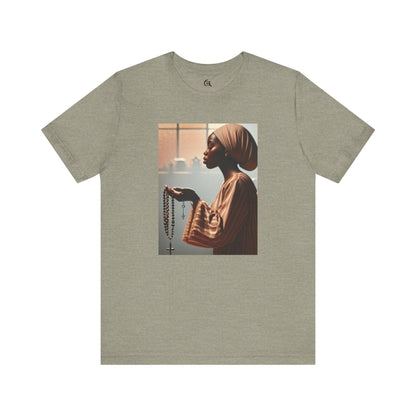 Women's Spiritual Serenity Jersey Tee - Faith & Reflection