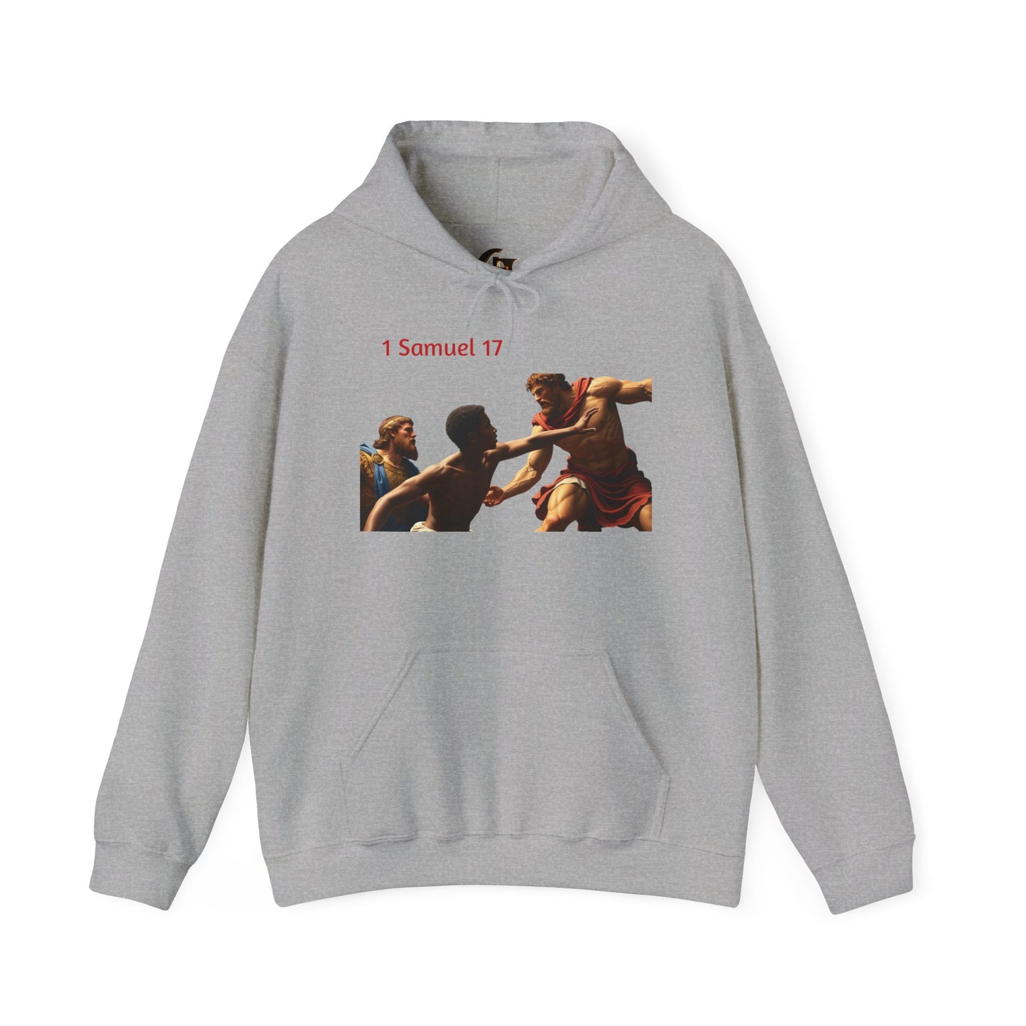 David and Goliath Unisex Hoodie - 1 Samuel 17