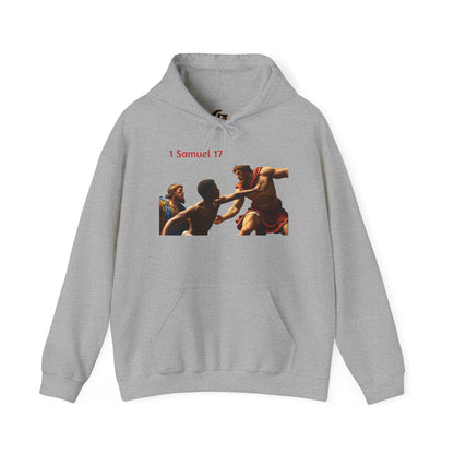 David and Goliath Unisex Hoodie - 1 Samuel 17