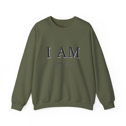 Women's Inspirational I AM Crewneck Sweatshirt -John 8:58