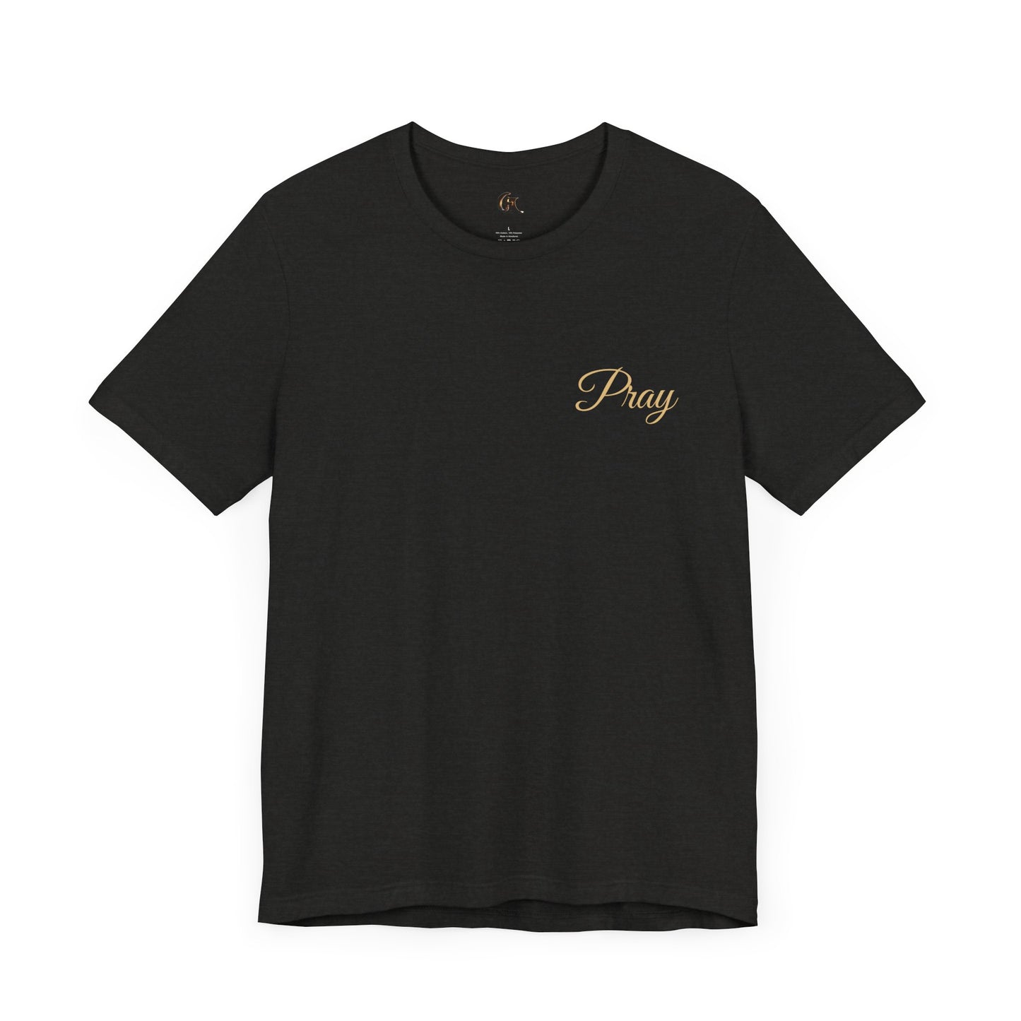 Pray Unisex Jersey Tee - Faith-Inspired Short Sleeve Shirt
