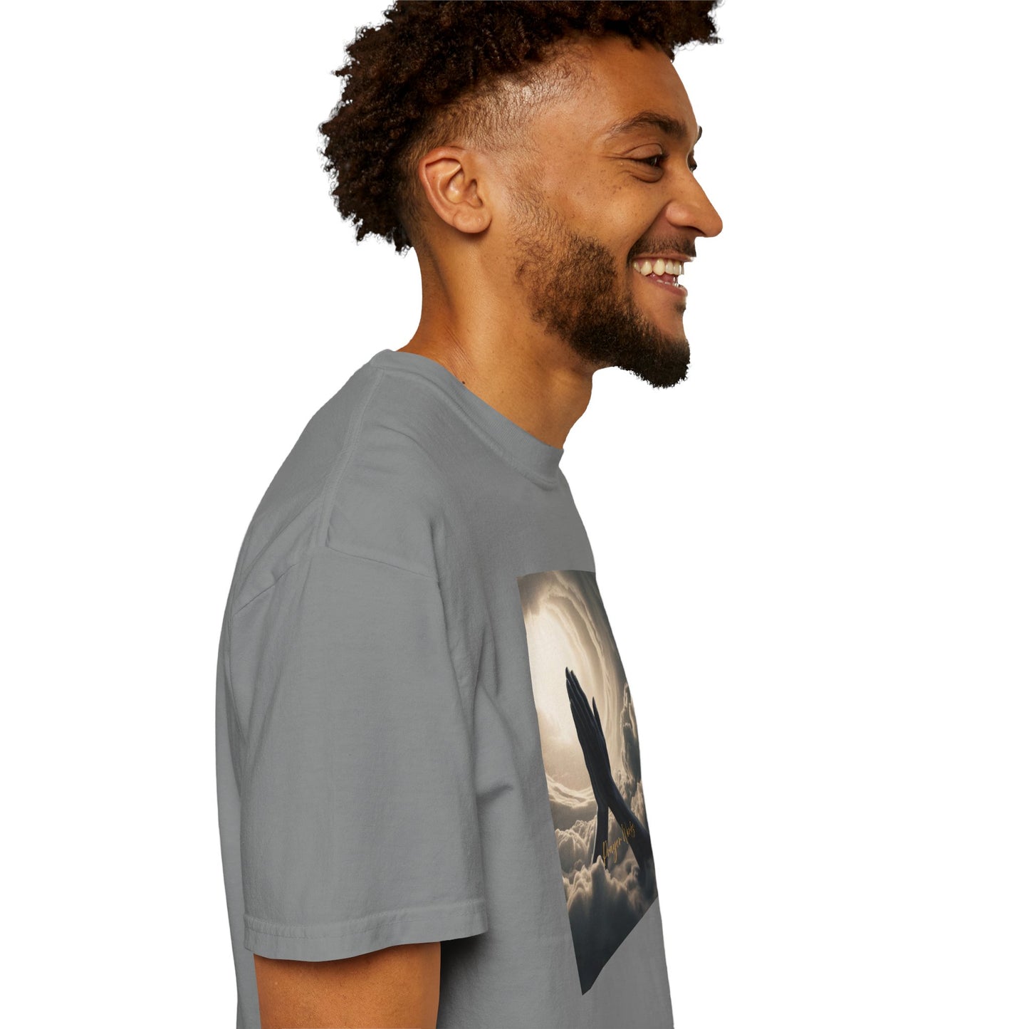 Praying Hands Unisex Garment-Dyed T-Shirt - Spiritual for Everyday Wear