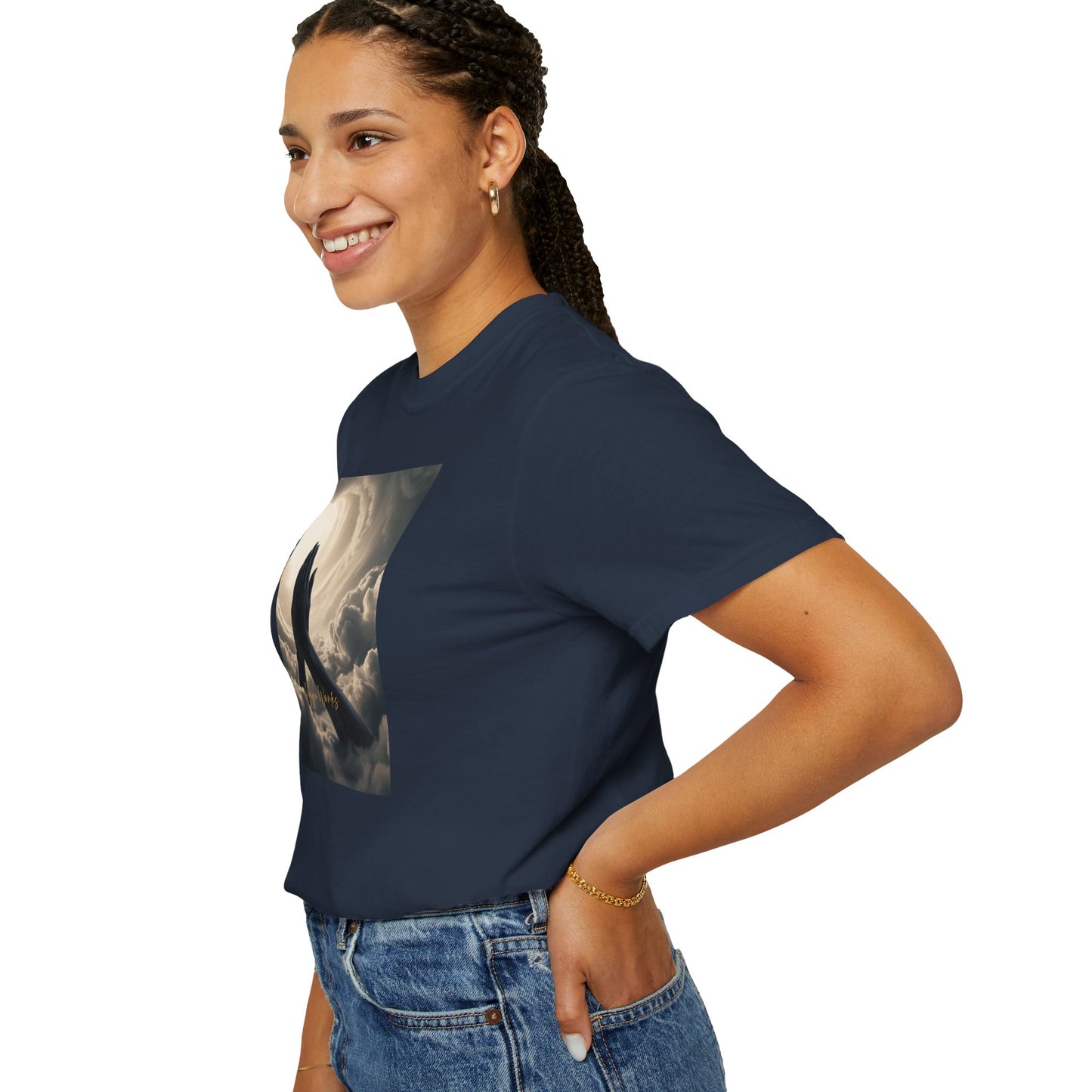 Praying Hands Unisex Garment-Dyed T-Shirt - Spiritual for Everyday Wear