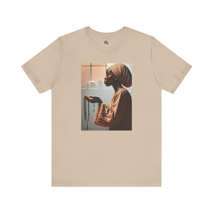 Women's Spiritual Serenity Jersey Tee - Faith & Reflection