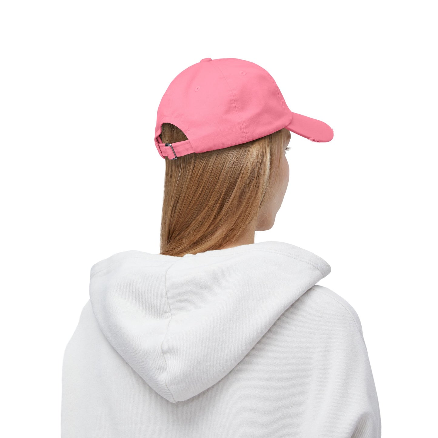Unisex Vintage Cross Cap - Casual Faith-Inspired Hat